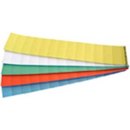 MAGNA VISUAL Magna Visual® Data Cards, 2"W x 13/16"H, Assorted Colors, 1000/Pack DC-20-2M